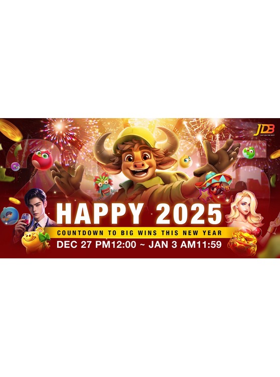 JDB - HAPPY 2025! Exclusive slots event for PHP users! 